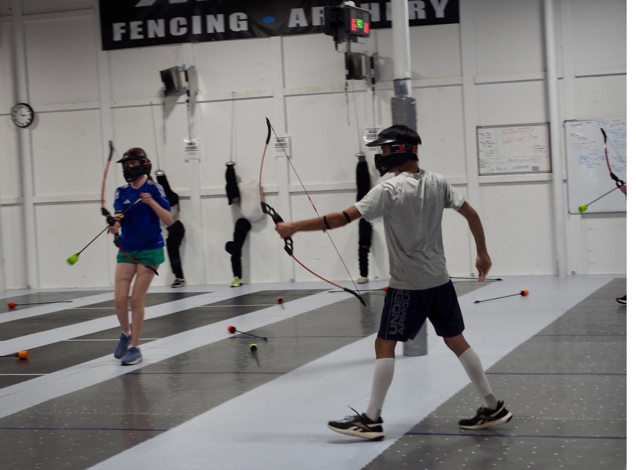 Archery Tag party at Nova